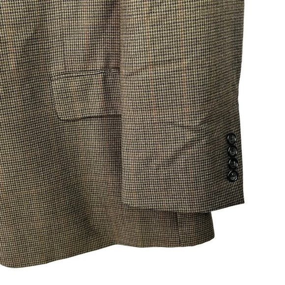 Mens Pronto Uomo Wool Blazer 48 Regular Sport Coat Suit Jacket Two Button Brown - Picture 3 of 7